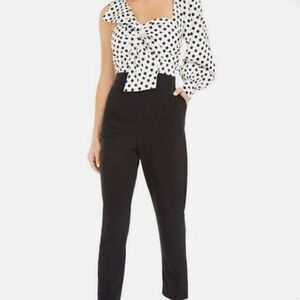 Elegant Black and white Jumpsuit for Women